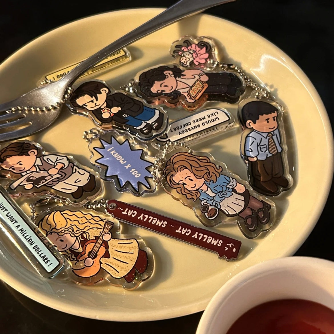 Friends Keychains – Iconic Characters & Catchphrases