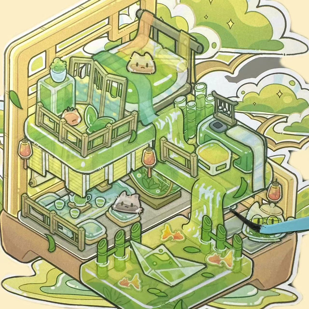 Jelly Landscape Sticker