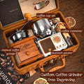 Brew & Bliss Basket,Personalized Coffee Grind Set