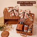 Coffee Lover Gift Basket,Personalized Coffee Grind Set