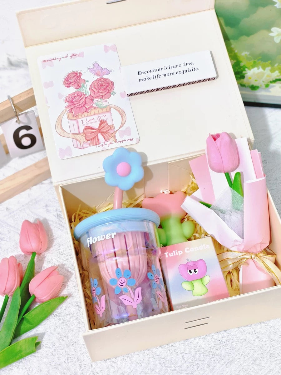 Tulip Gift Set For Women-A Heartfelt Gift for Her🌷