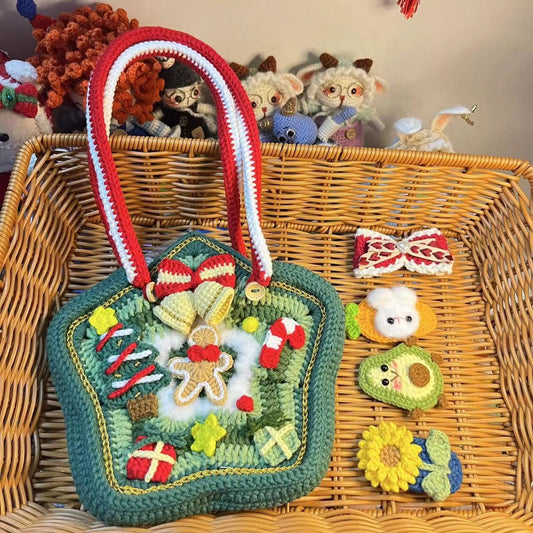 Christmas Crochet Bag