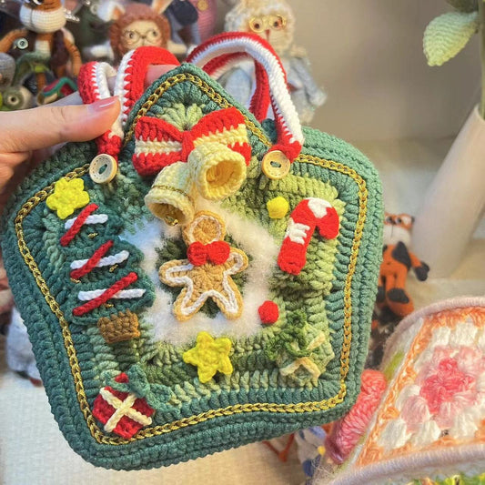 Christmas Crochet Bag