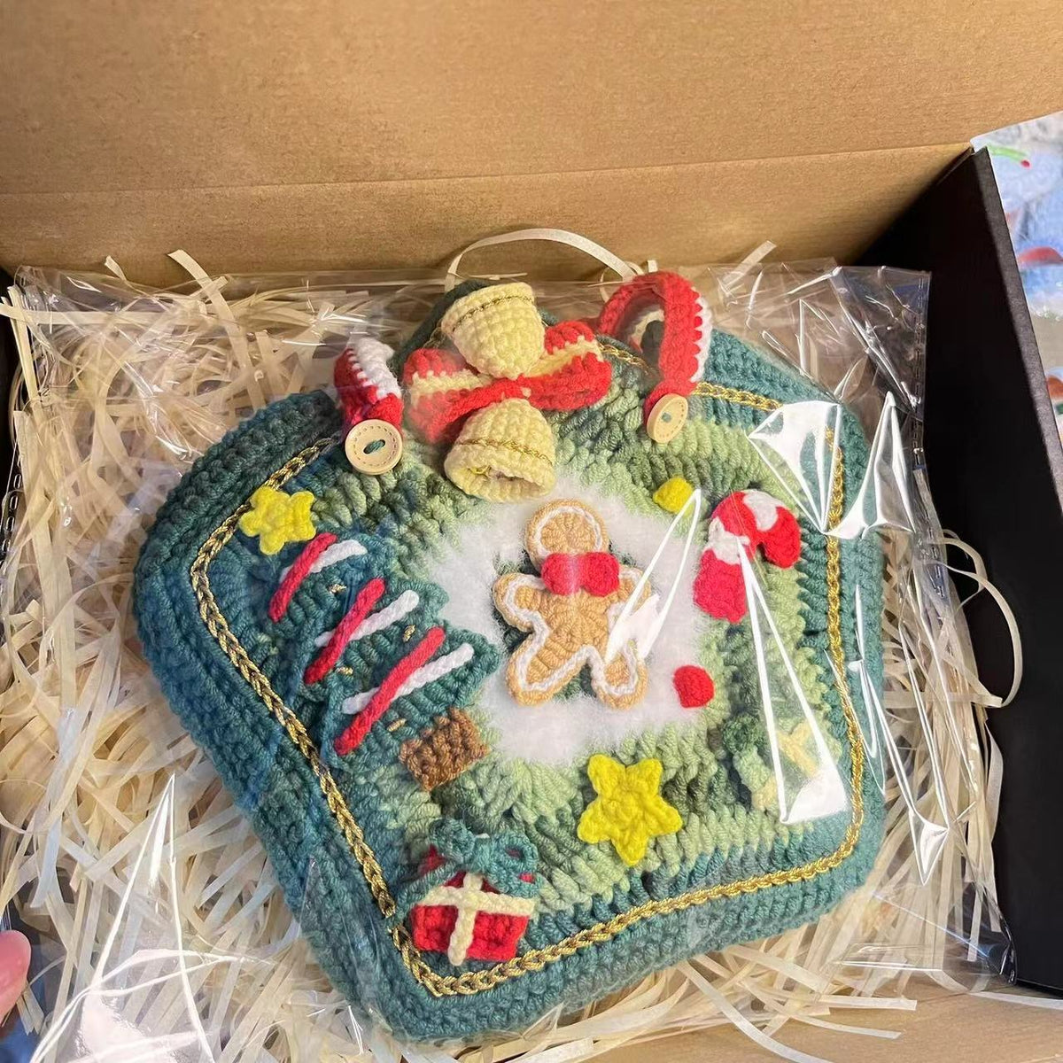 Christmas Crochet Bag
