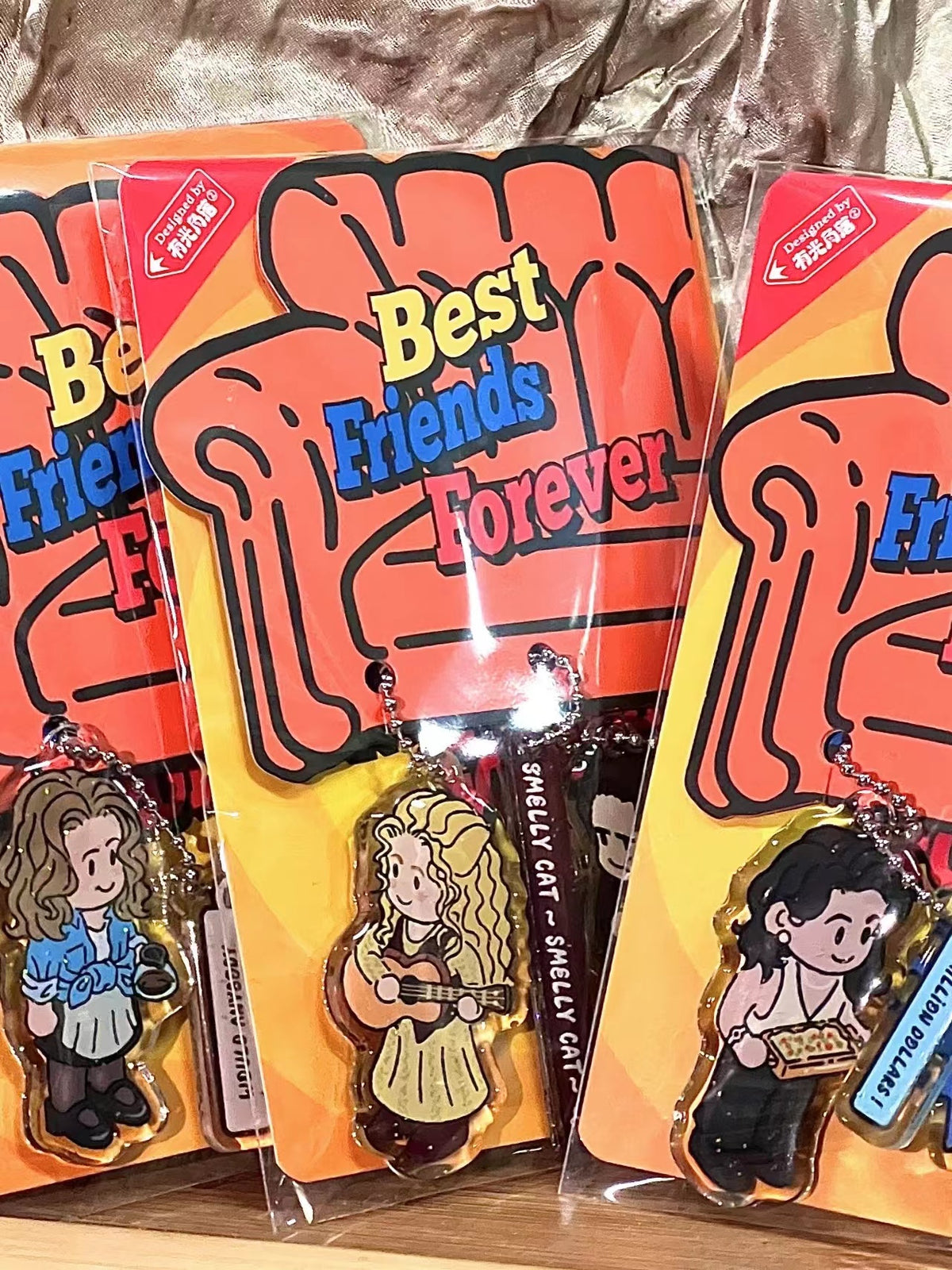 Friends Keychains – Iconic Characters & Catchphrases