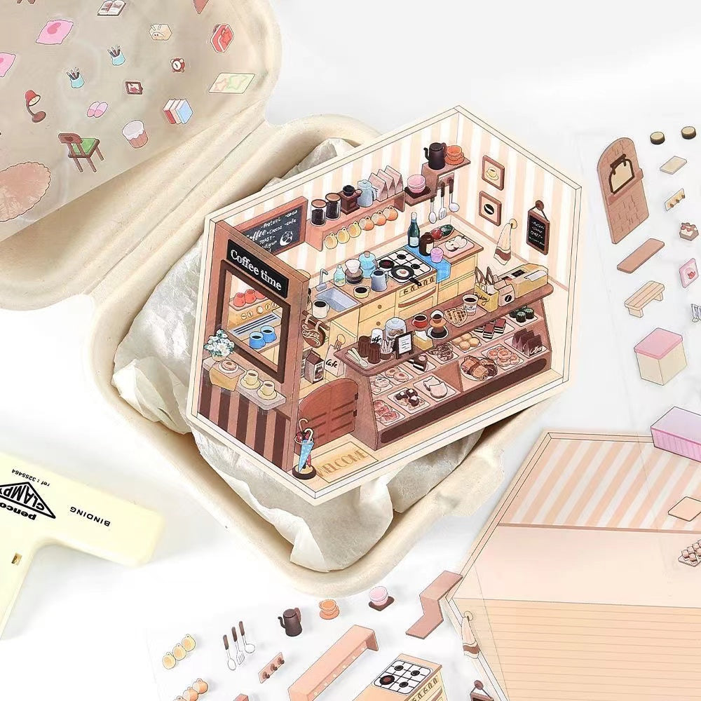 DIY Adorable Miniature House Sticker