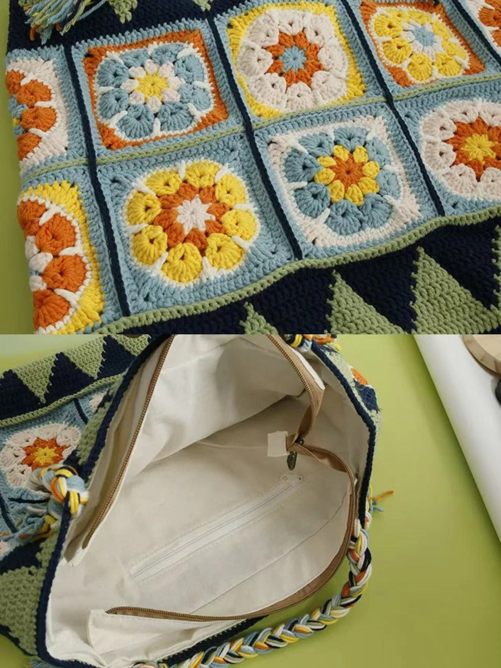 Handmade Crochet Tote Bag