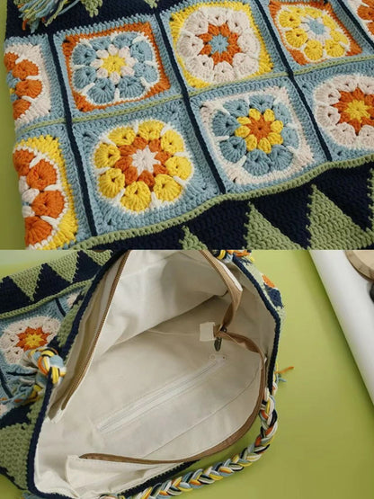 Handmade Crochet Tote Bag