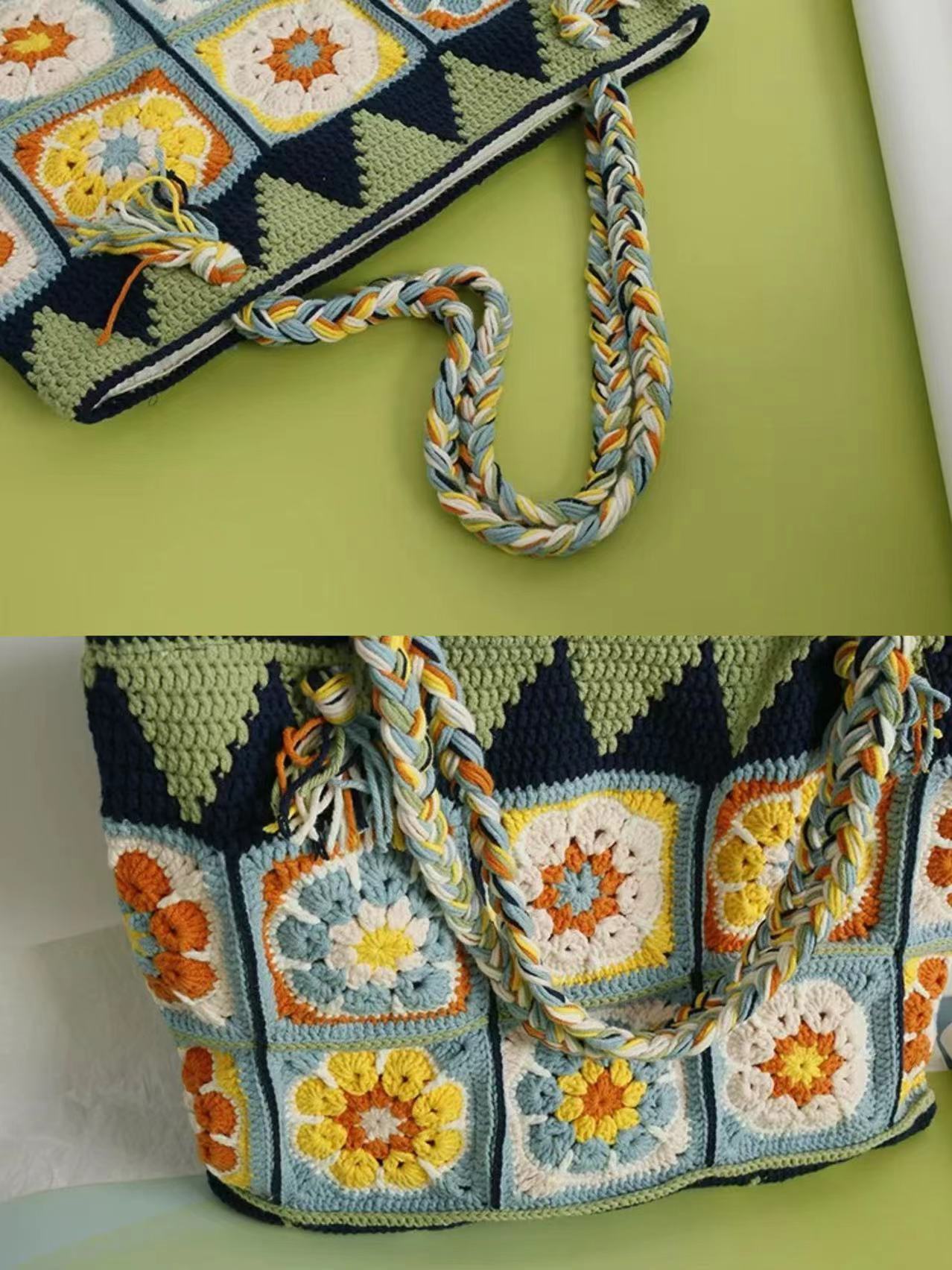 Handmade Crochet Tote Bag