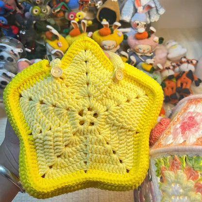 Cartoon Crochet Handbag