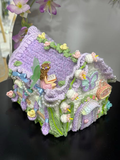 Butterfly Garden Crochet Bag