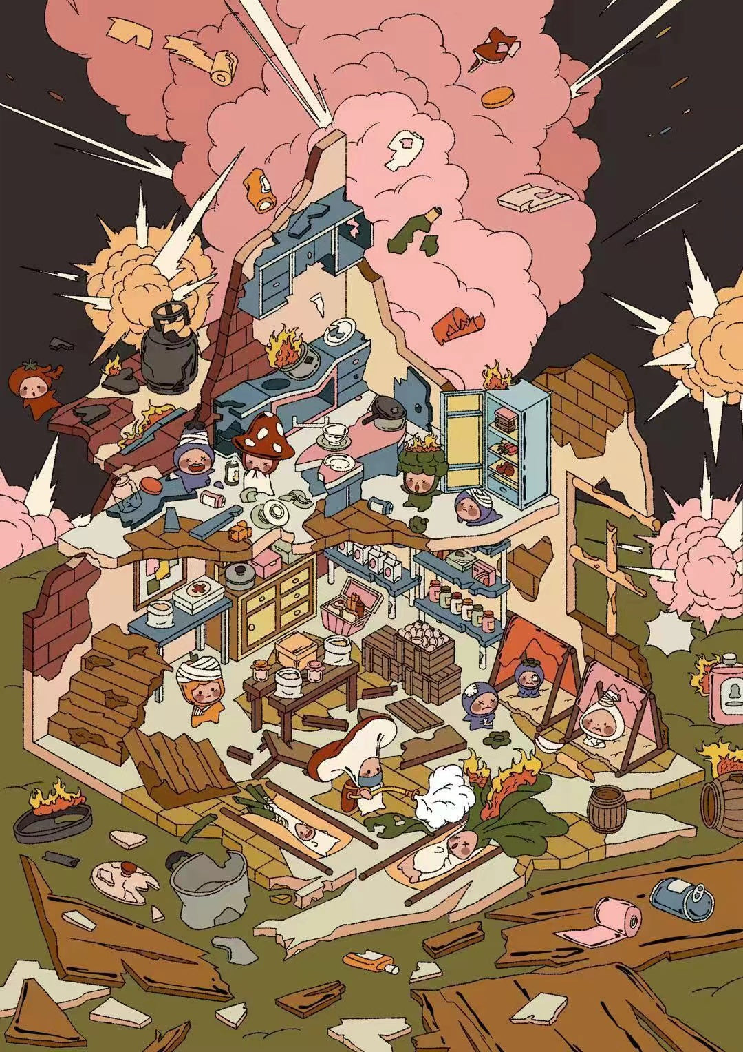 DIY Cinderella Night at the Museum Apocalypse Strikes The Haunted House Room 444