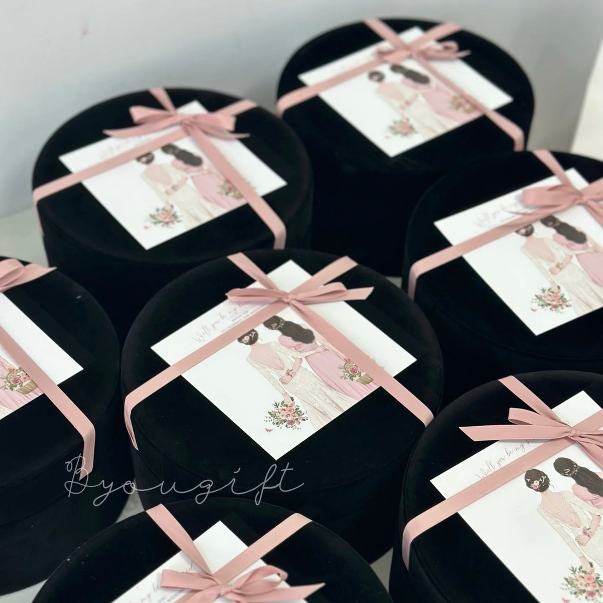 Velvet Bliss Bridesmaid Gift Box