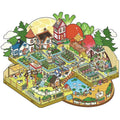 Big Harvest Farm Forest Time Treasures Big Size 3D Sticker Scene