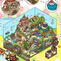 Puppy Big Size 3D Sticker Scenes! DIY Puppytopia Mine Adventure