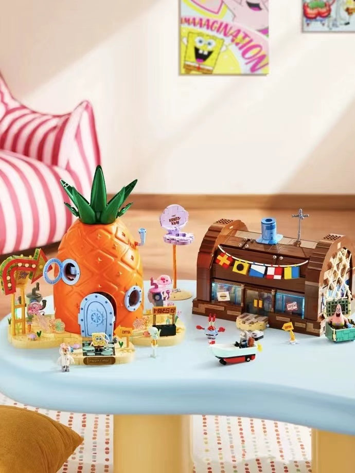 Pineapple House Building Blocks Set