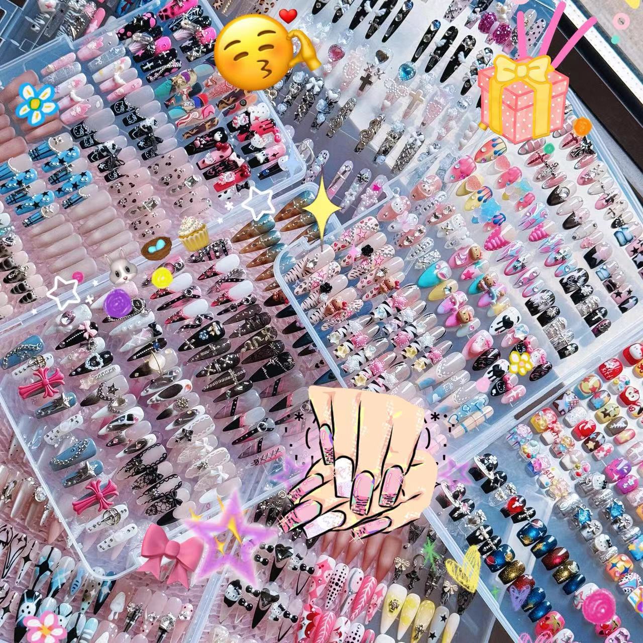 Handmade Nail Art Lucky Box