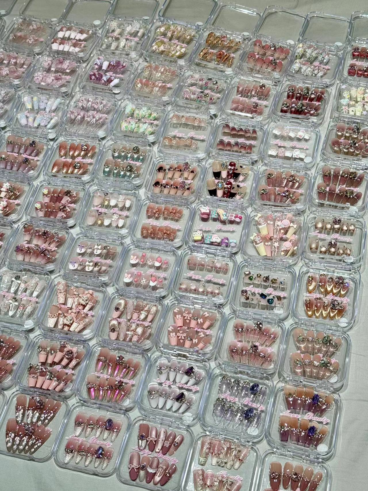 Handmade Nail Art Lucky Box