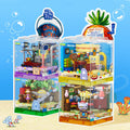 The Chum Bucket Sandy’s Treedome Anchor House Pineapple Restaurant Display Boxes