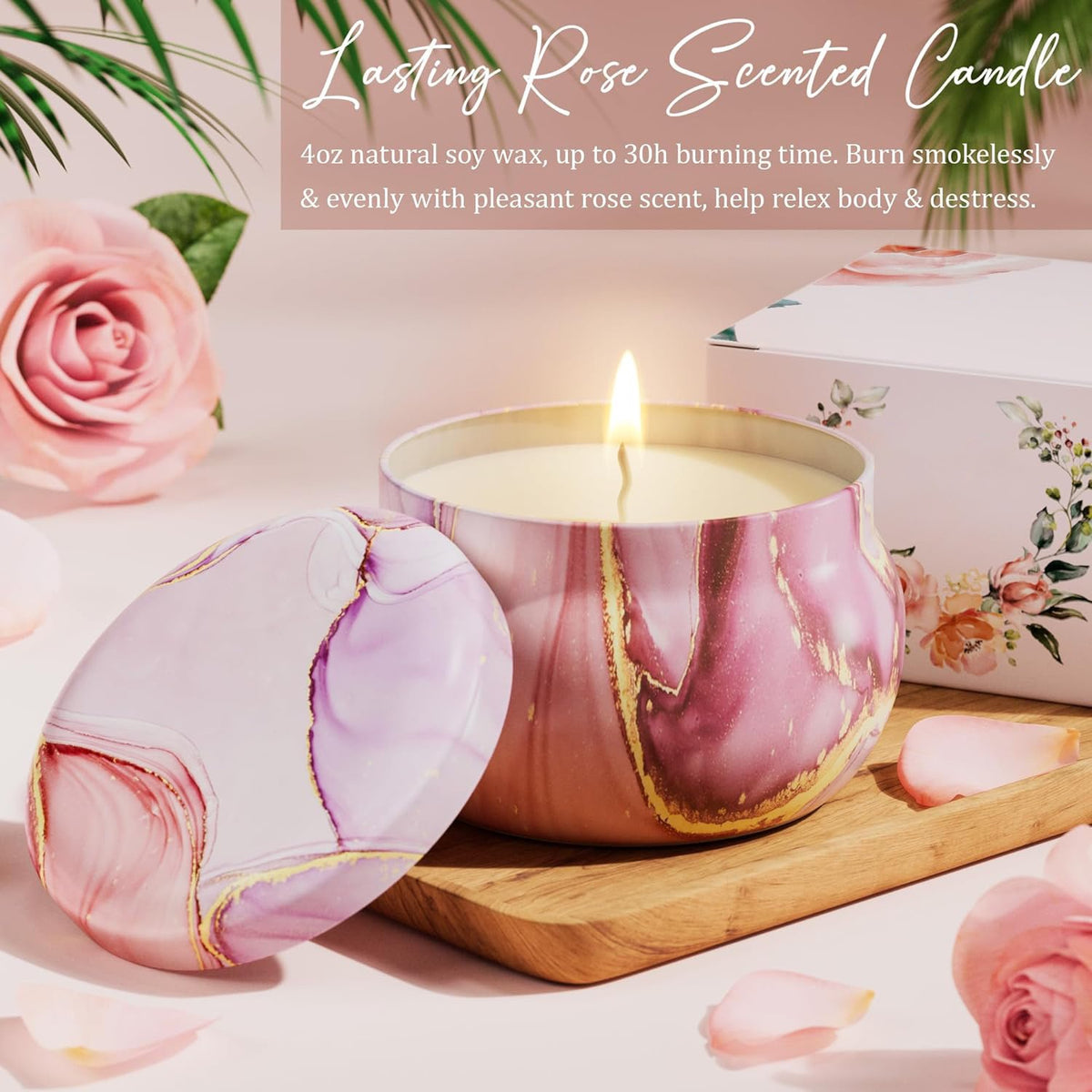 Pink Serenity Self-Care Gift Box