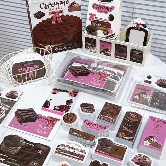 Pink Cookie Ephemera Kit for Journaling Scrapbooking