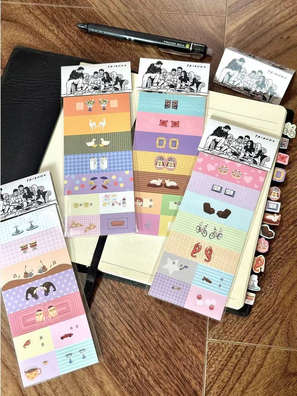 FRIENDS Sticky Index Tabs for Journals & Planners
