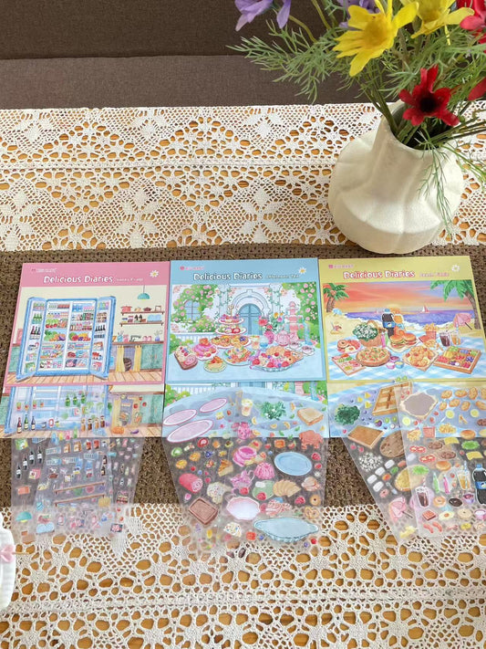 Delicious Diaries DIY Sticker Puzzle Kit