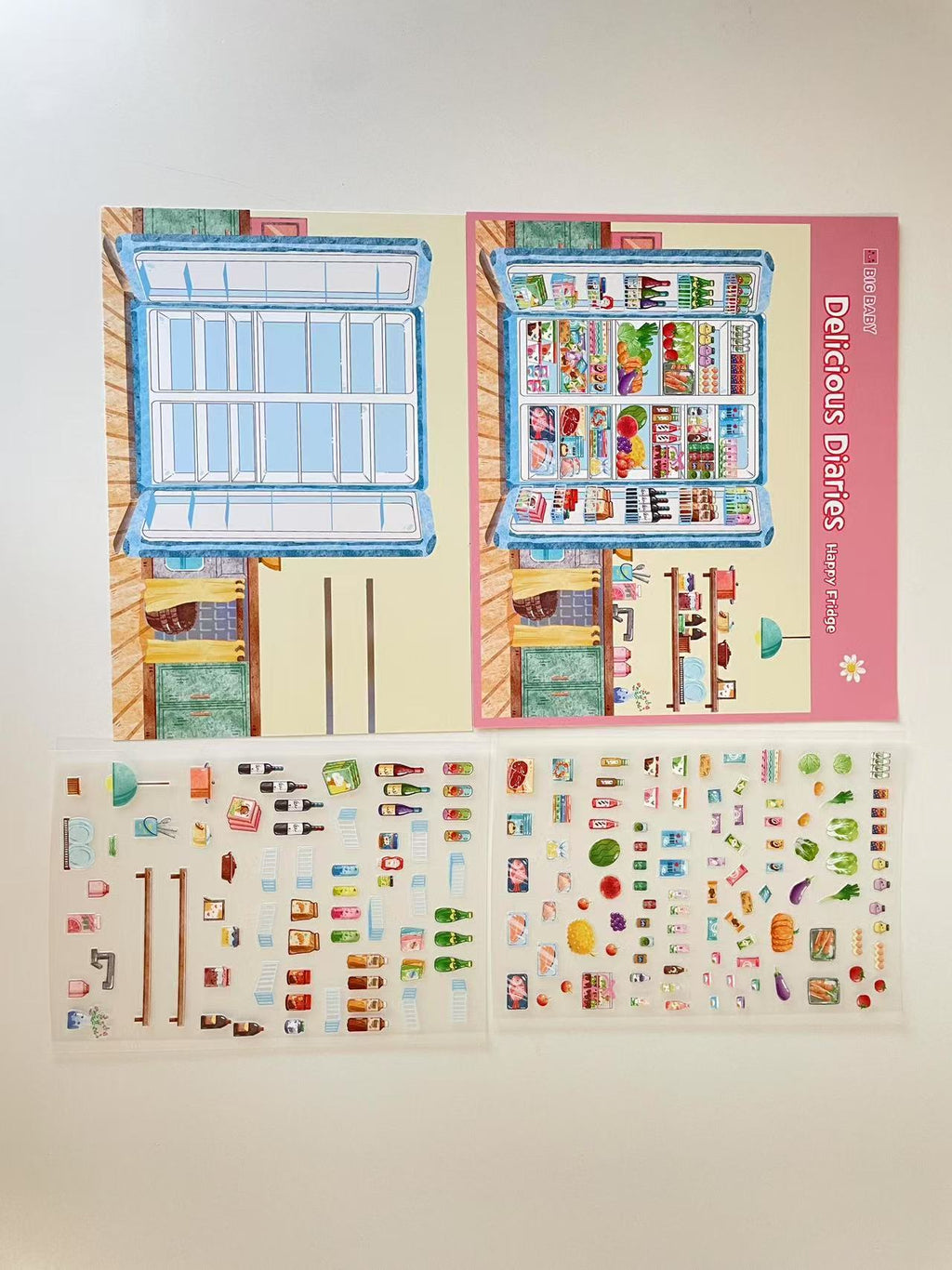 Delicious Diaries DIY Sticker Puzzle Kit