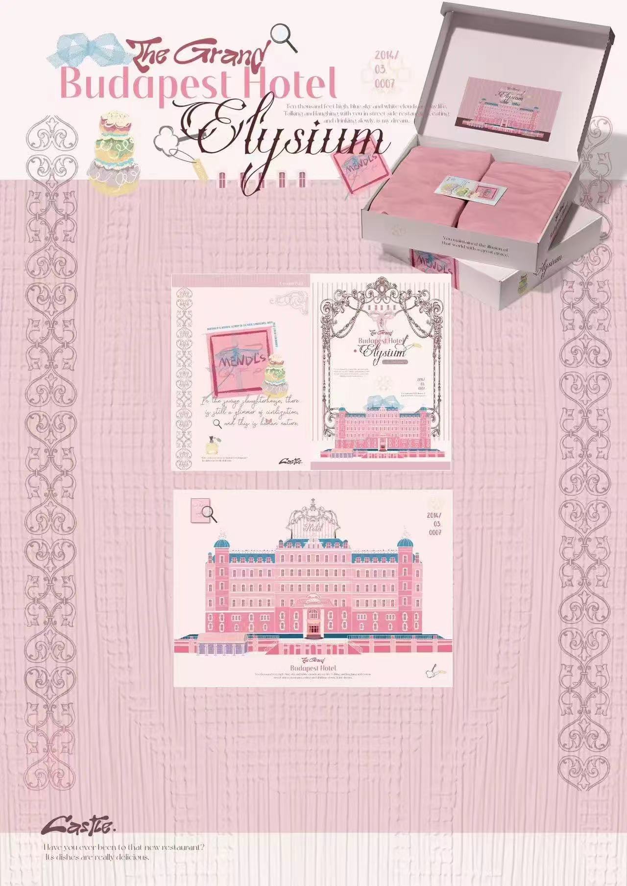 The Grand Budapest Hotel Ephemera Kit for Journaling Scrapbooking