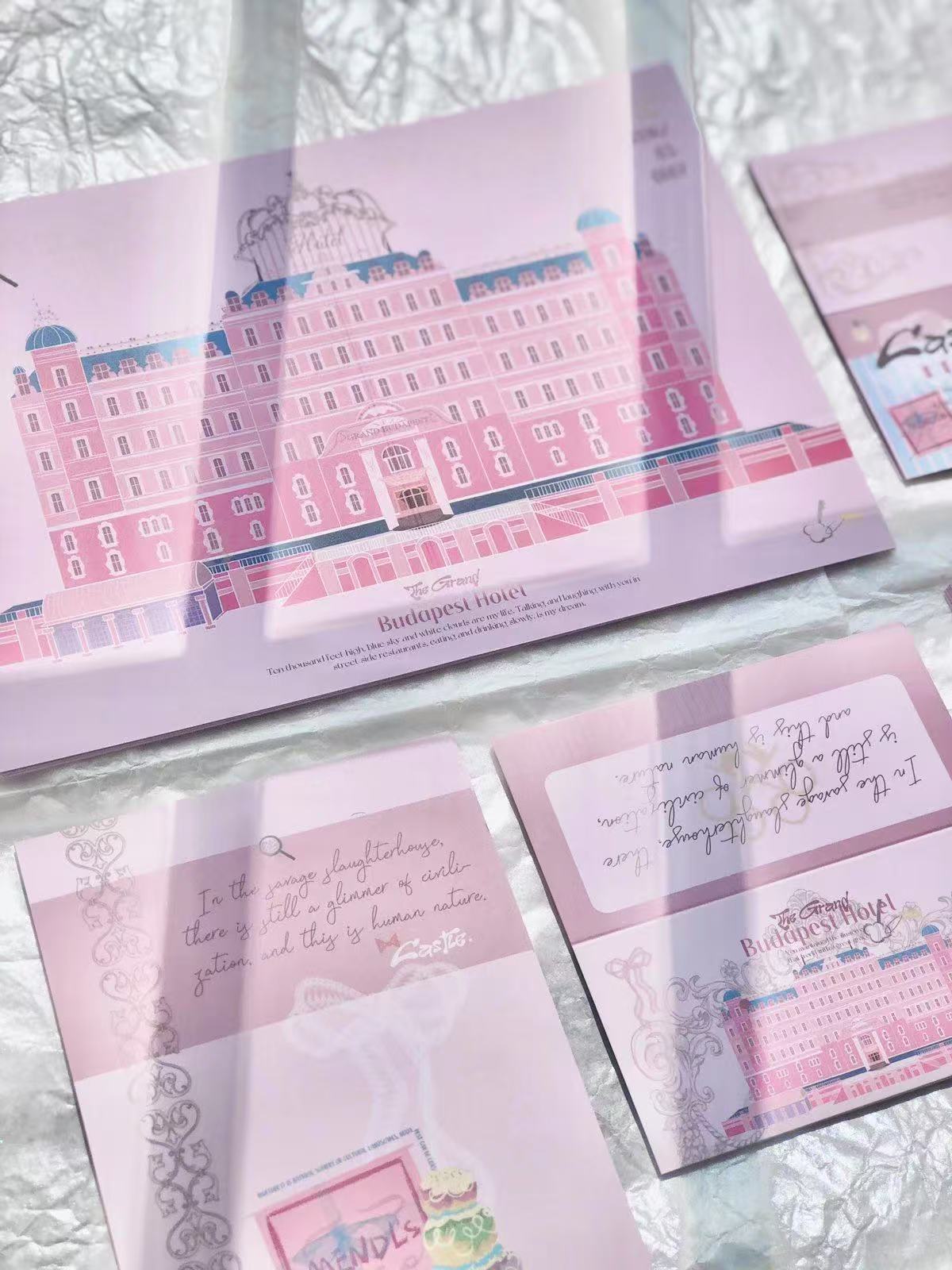 The Grand Budapest Hotel Ephemera Kit for Journaling Scrapbooking