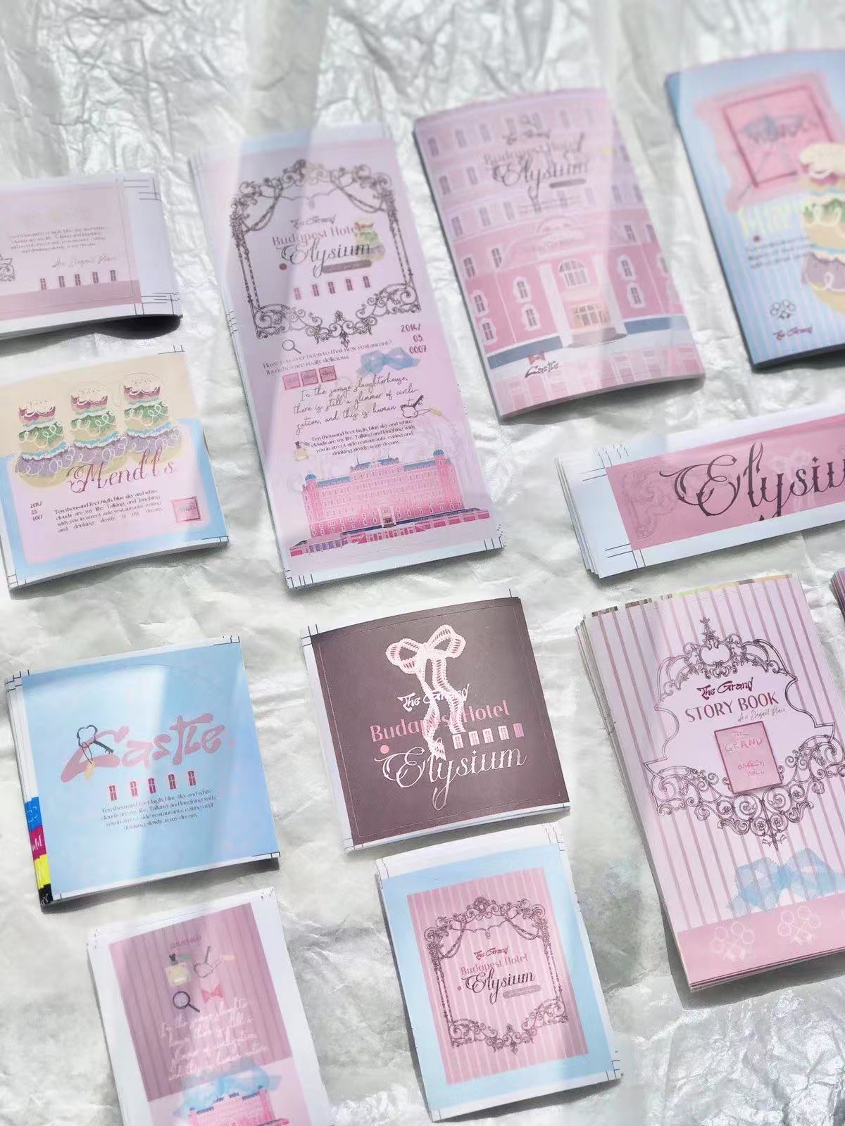 The Grand Budapest Hotel Ephemera Kit for Journaling Scrapbooking