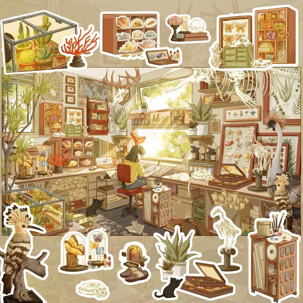 Specimen Studio Castle in the Sky Big Size 3D Sticker Scene