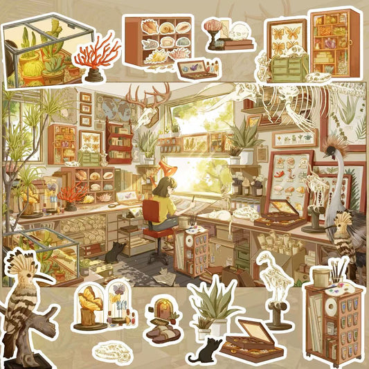 Specimen Studio Castle in the Sky Big Size 3D Sticker Scene