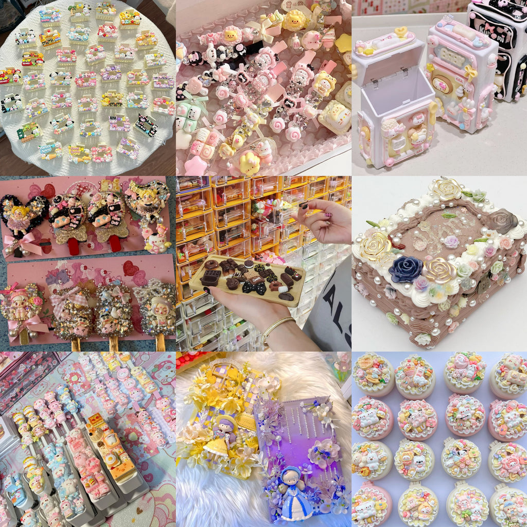 Kawaii Handmade Whipped Cream Glue Crafts
