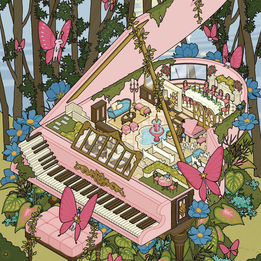 3D Sticker Scene Melody in Wonderland Masterpiece Studio Farm Tales