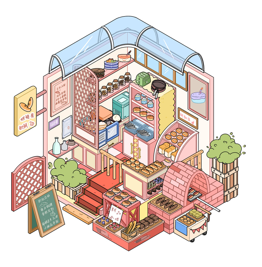 DIY 3D Sticker Scene – 9 Themed Sets for Creative Fun