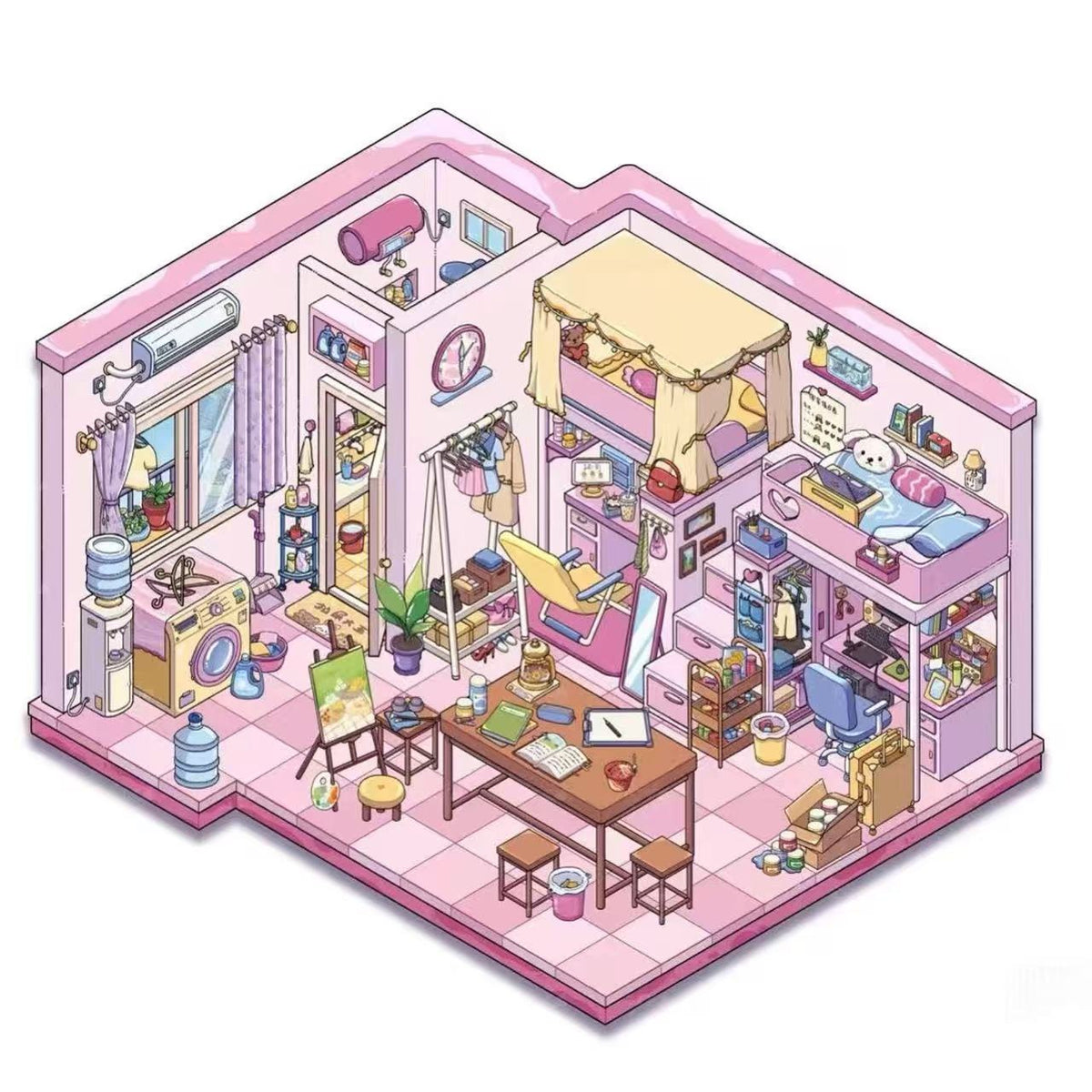 DIY 3D Sticker Scene – 9 Themed Sets for Creative Fun