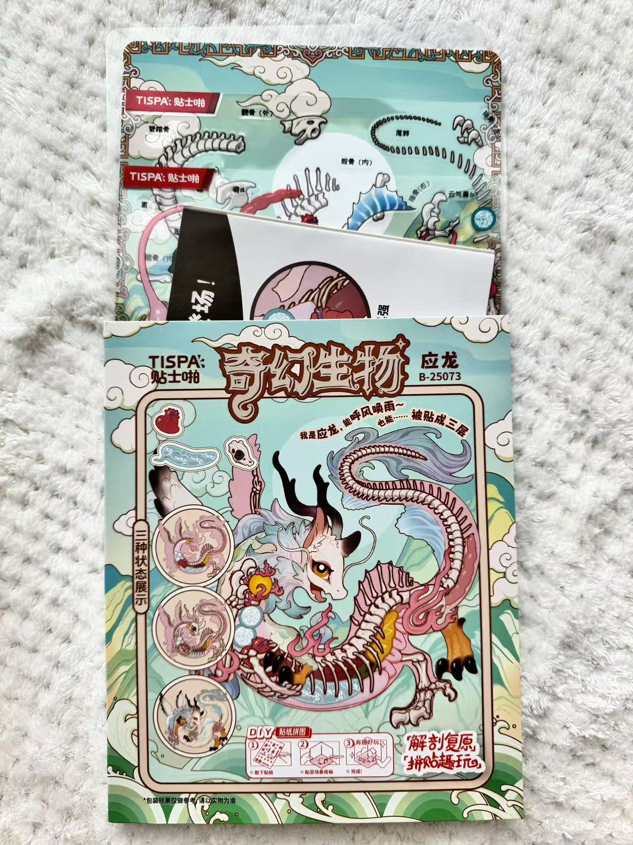 DIY Animal Dissection and Restoration Sticker Game