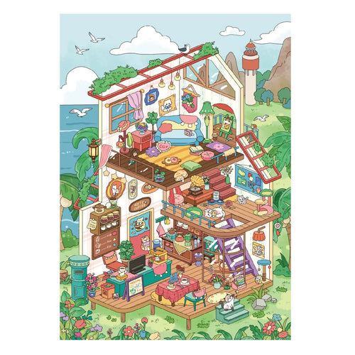 3D Sticker Green Visual Plantation Garden House Painting Studio