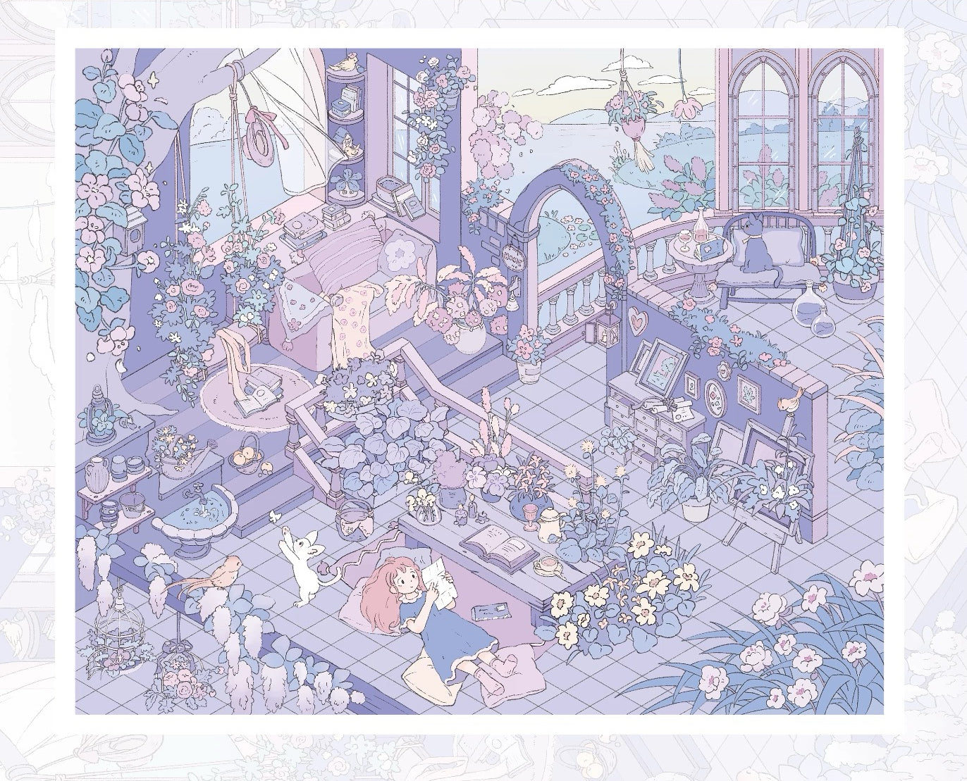 Diamond Tears Letter from a Dream Crystal Spring Cake Shop Vanity Stickers