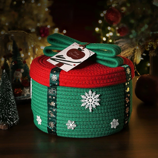 Cozy Christmas Basket Gift Set
