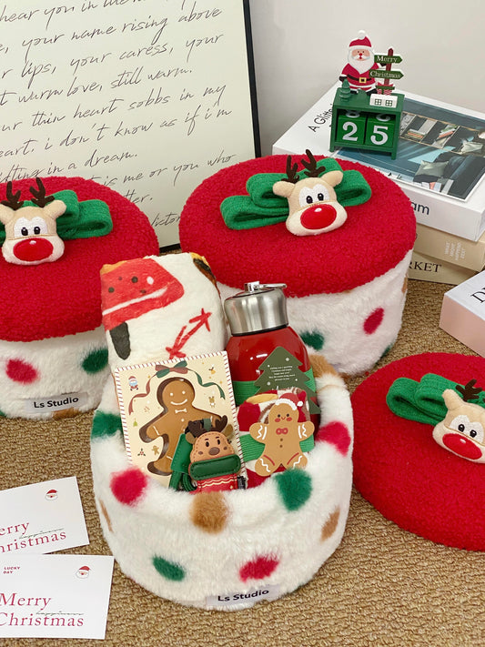 Warm & Fluffy Christmas Gift Basket