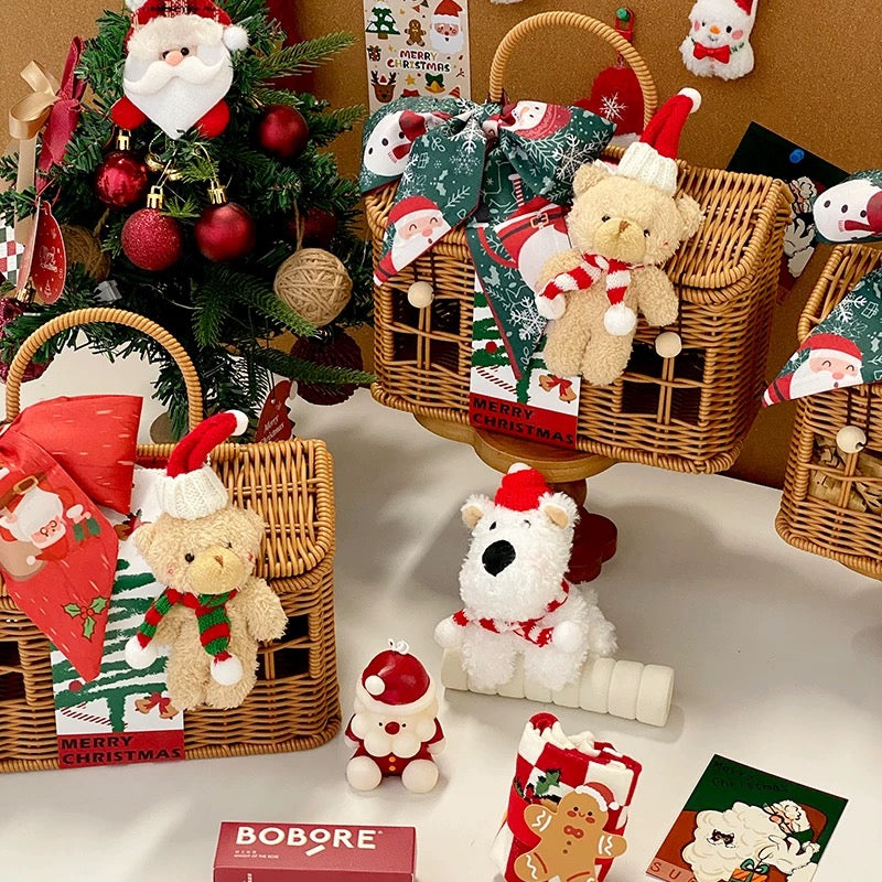Christmas Cottage Cozy Gift Basket