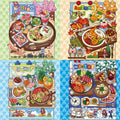 Four Seasons Cooking Mosaic 3D Scene Stickers