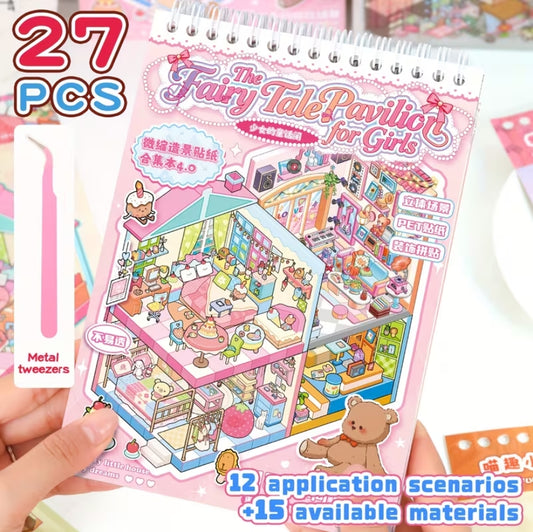 3D Scene Sticker Book