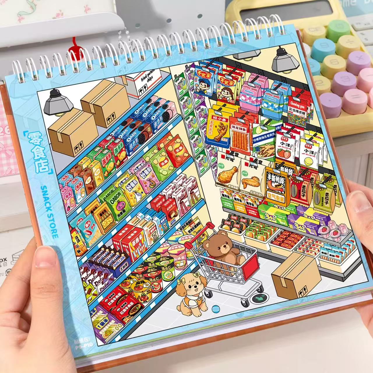 Restocking Sticker Book