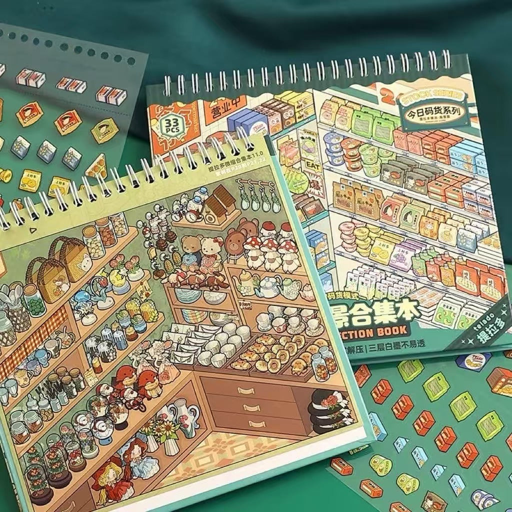 Restocking Sticker Book