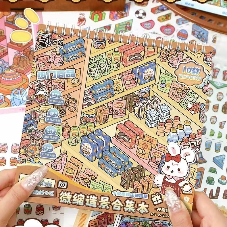 Restocking Sticker Book