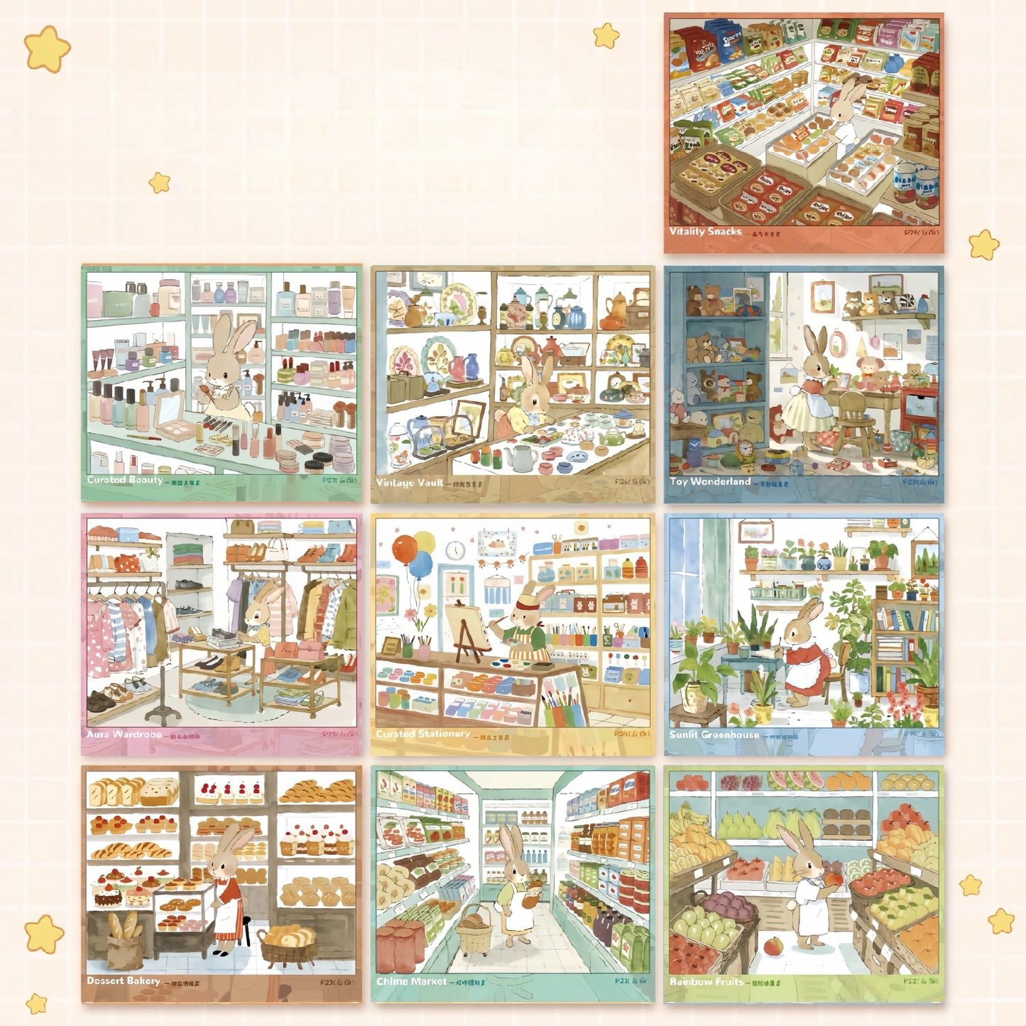 Restocking Sticker Book