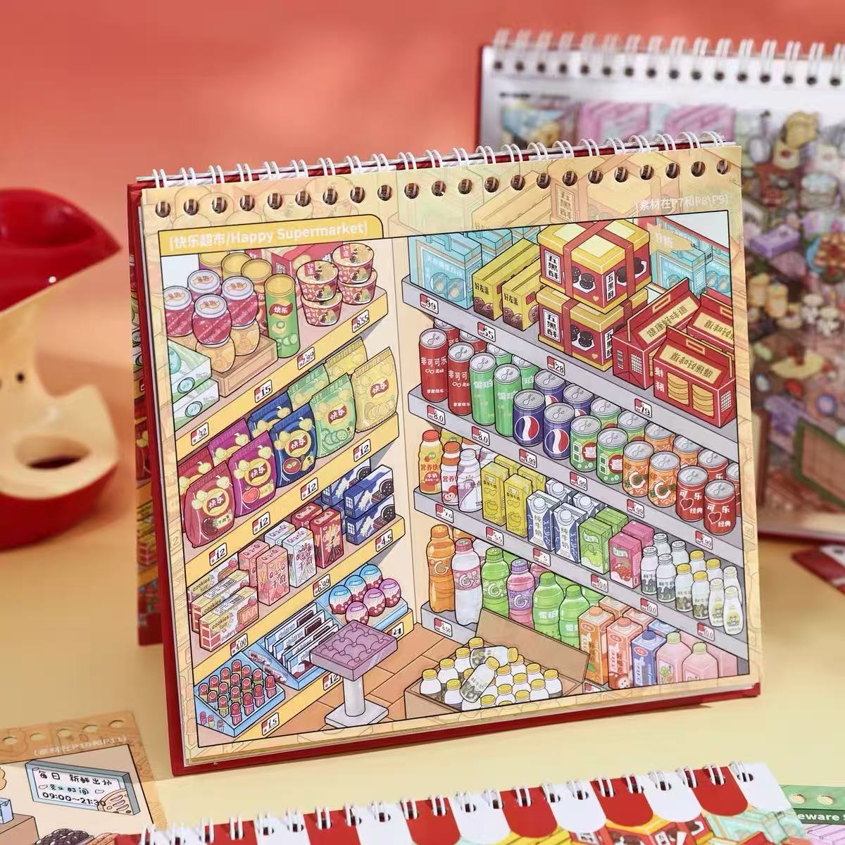 Restocking Sticker Book